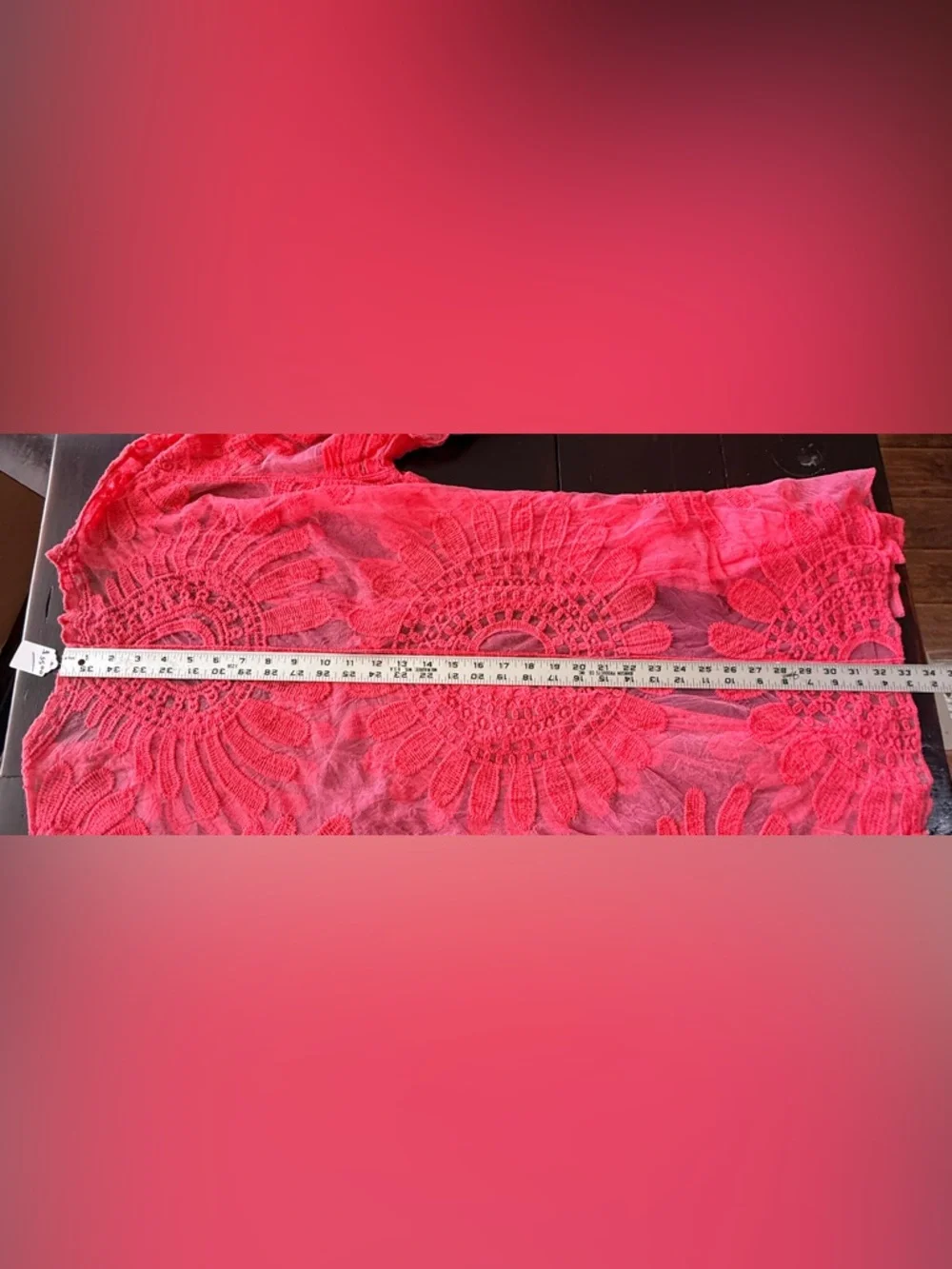 Dasayo NWT Venice lace Swim Cover up One Size Fits Most | Boho Beachwear/resort